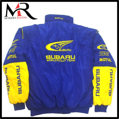 F1 SUBARU WORLD  RALLY TEAM VINTAGE RACING JACKET