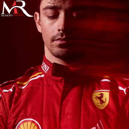 2024 CHARLES LECLERC F1 FERRARI RACE SUIT