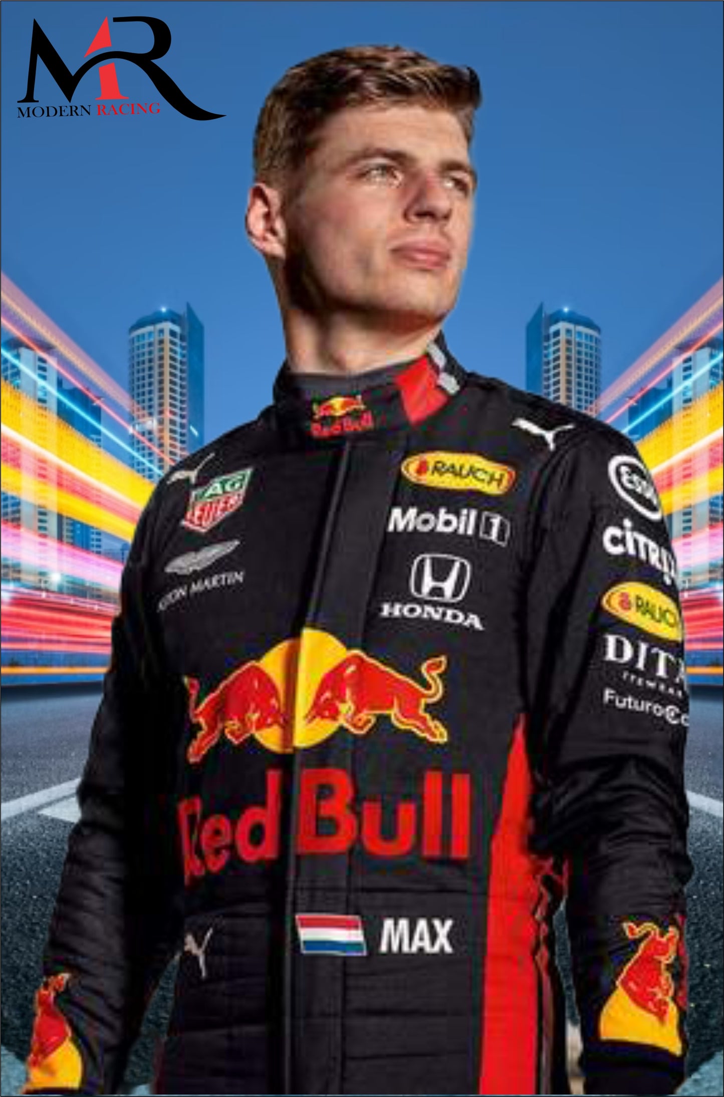 Max Verstappen RedBull 2019 F1 Race Suit