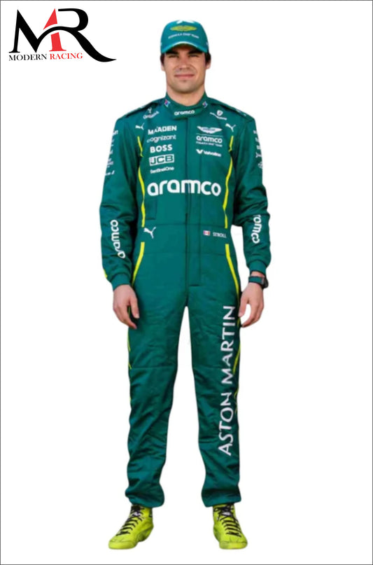 Lance Stroll Aston Martin F1 Suit 2025