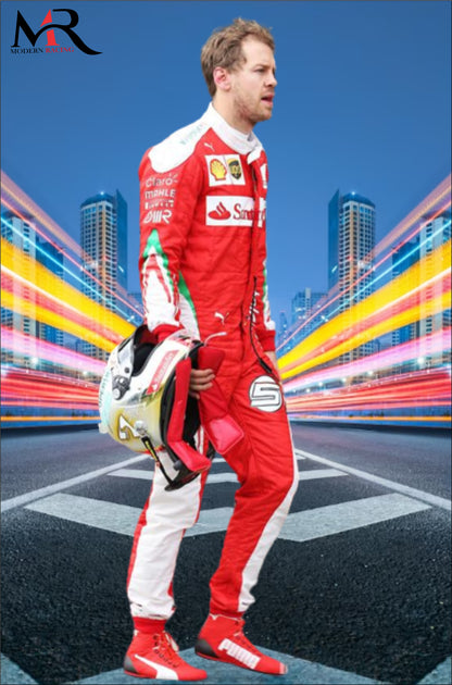 F1 Sebastian Vettel 2016 Scuderia Ferrari Race Suit