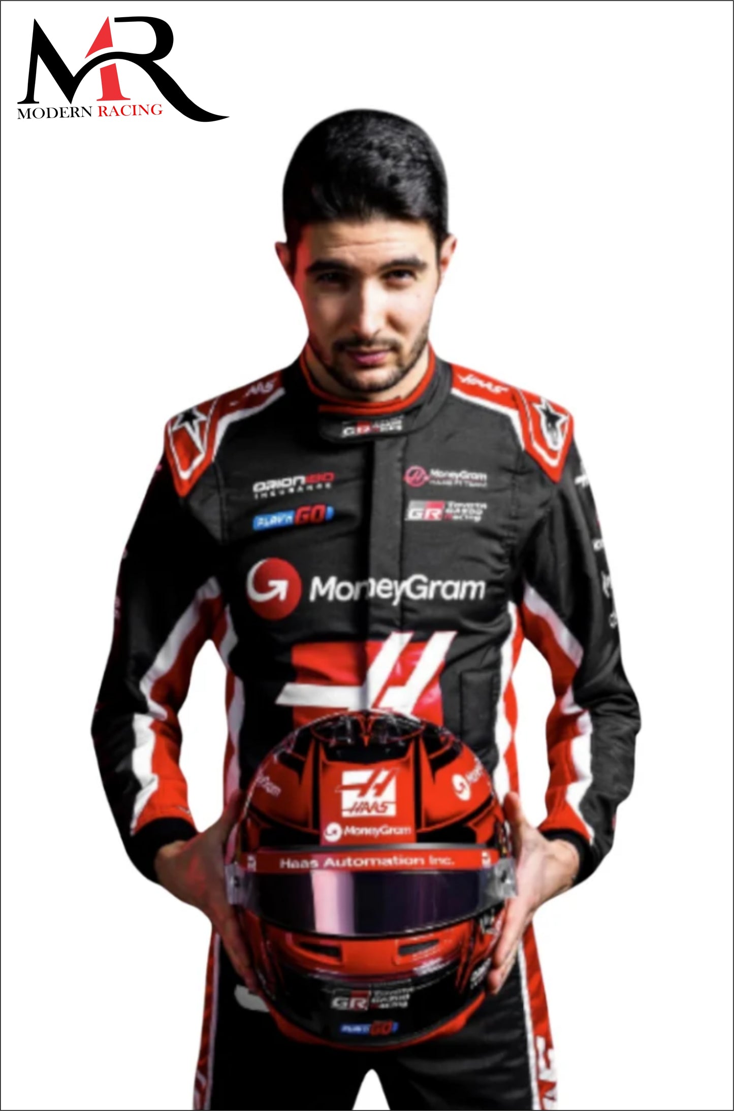 Esteban Ocon Haas-Team F1 Suit 2025