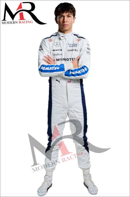 2024 Alex Albon F1 Team Williams Racing Suit