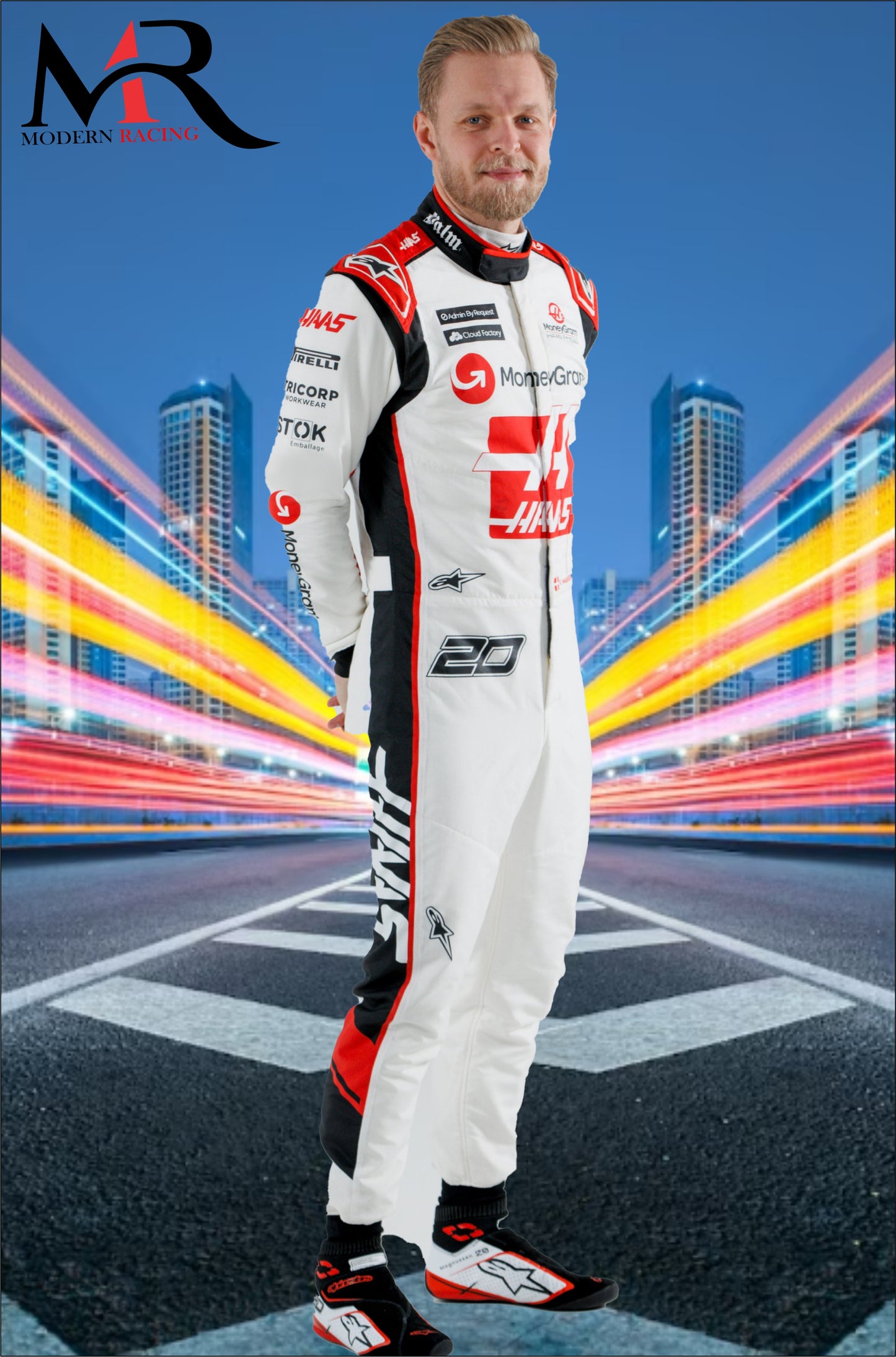 2023 Kevin Magnussen Haas Team F1 Race Suit