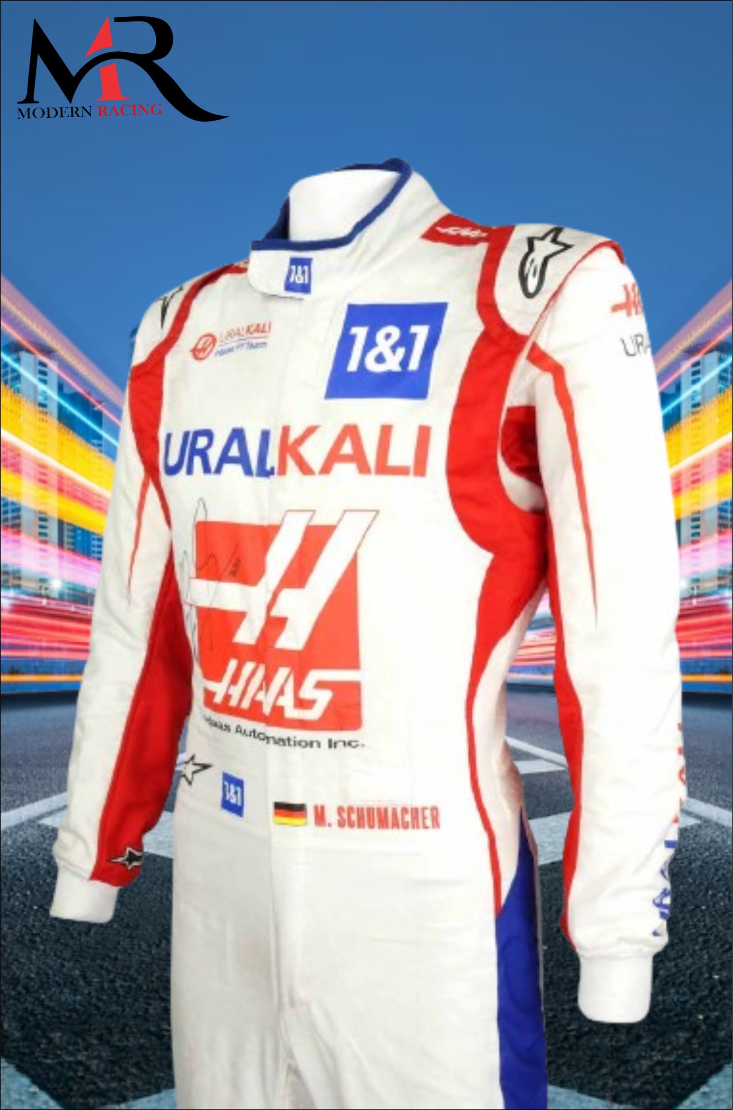 Mick Schumacher 2021 F1 Race Suit HAAS Team