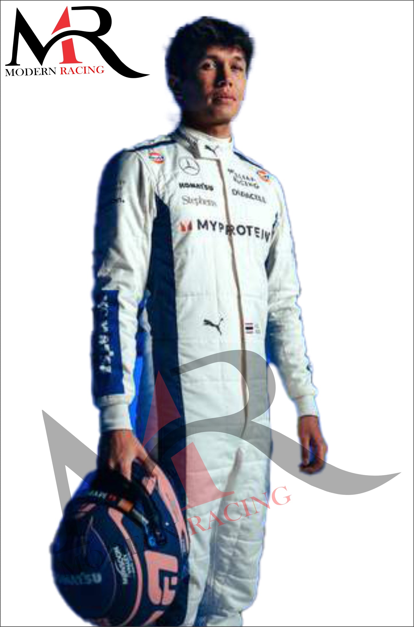 2024 Alex Albon F1 Team Williams Racing Suit