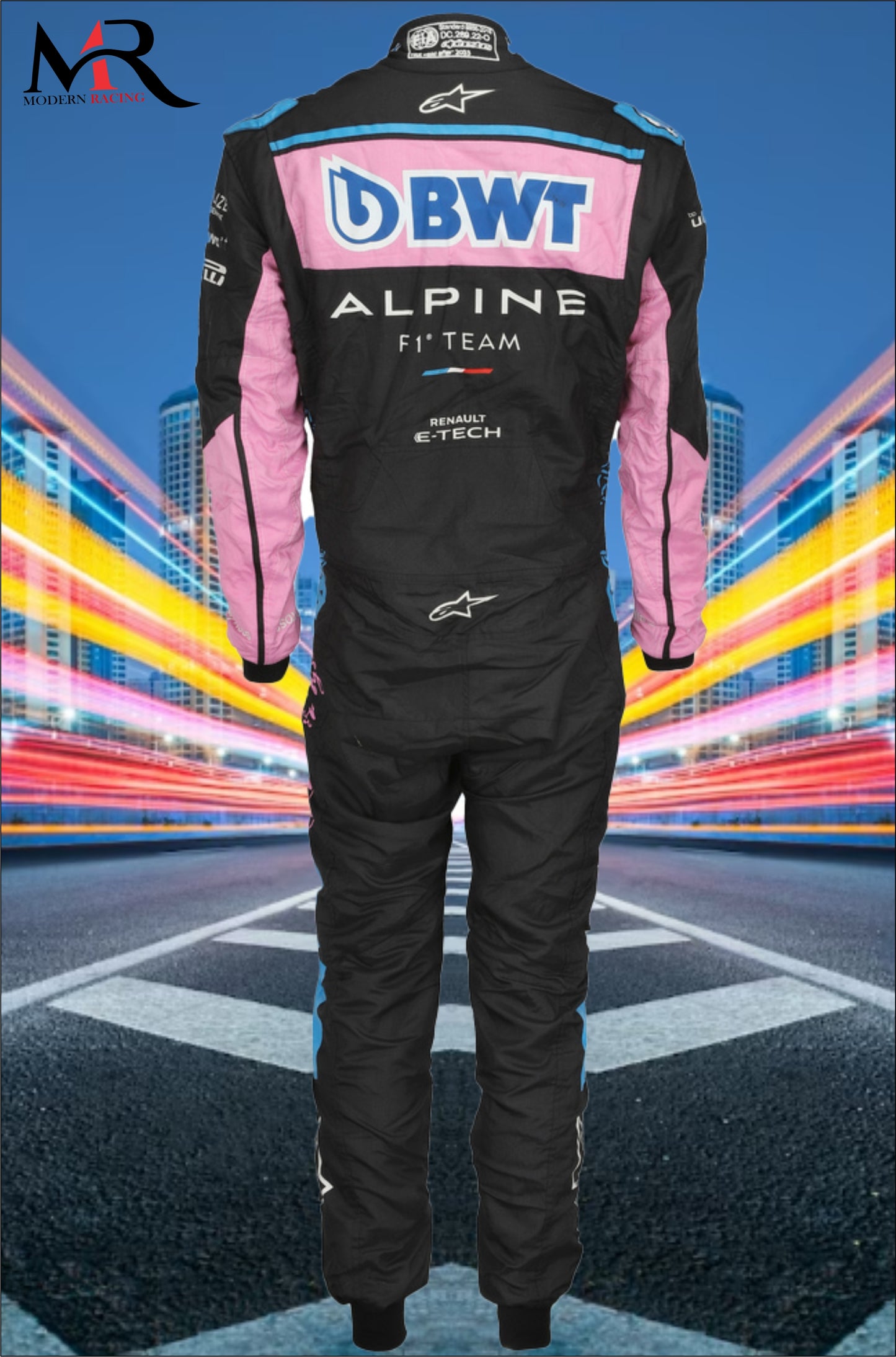 New Pierre Gasly BWT Alpine 2023 F1 Race Suit