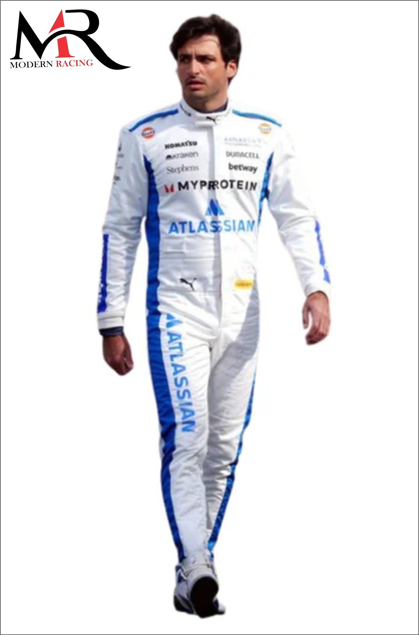 Carlos Sainz 2025 F1 Suit Team-Williams