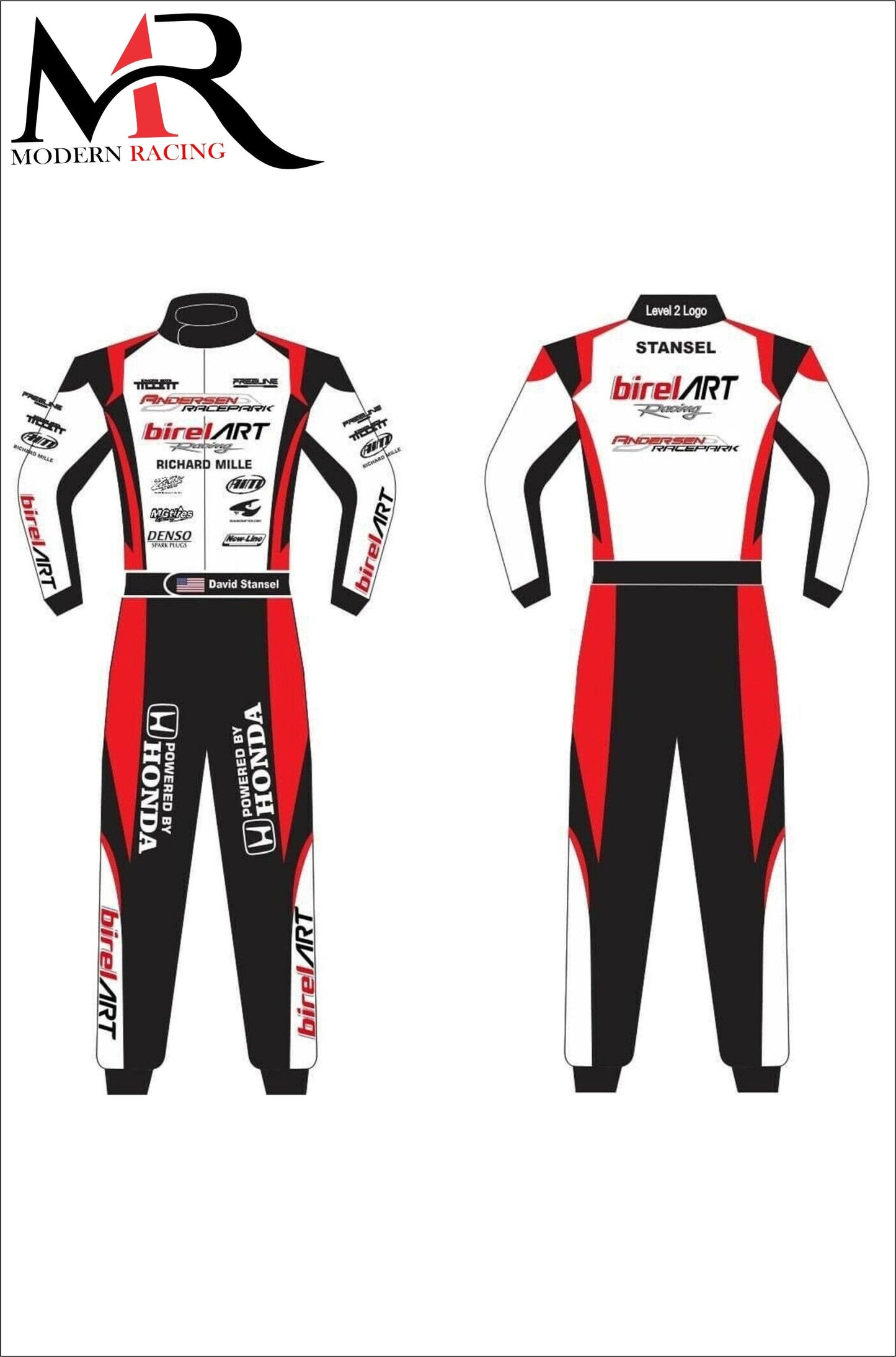 Birel ART 2019 Kart Race Suit - Modernracing