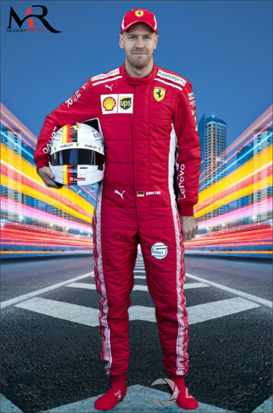 Sebastian Vettel 2018 Scuderia Ferrari Race Suit