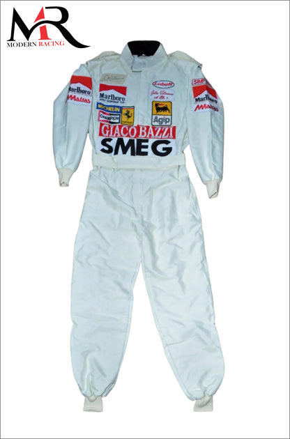 Gilles Villeneuve SMEG 1980 F1 Emdoridery Suit