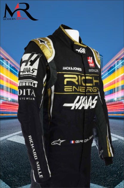 Romain Grosjean 2019 F1 Race Suit HAAS TEAM