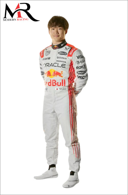 JAPANESE GRAND PRIX YUKI TSUNODA F1 REDBULL SUIT 2025