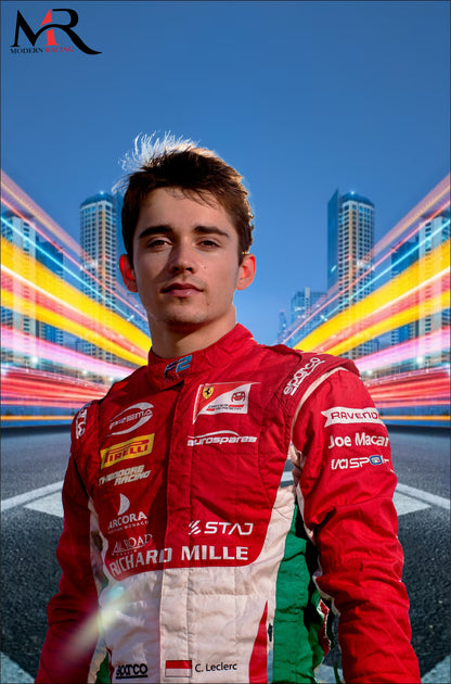 Charles Leclerc 2017 Formula 2 Race Suit