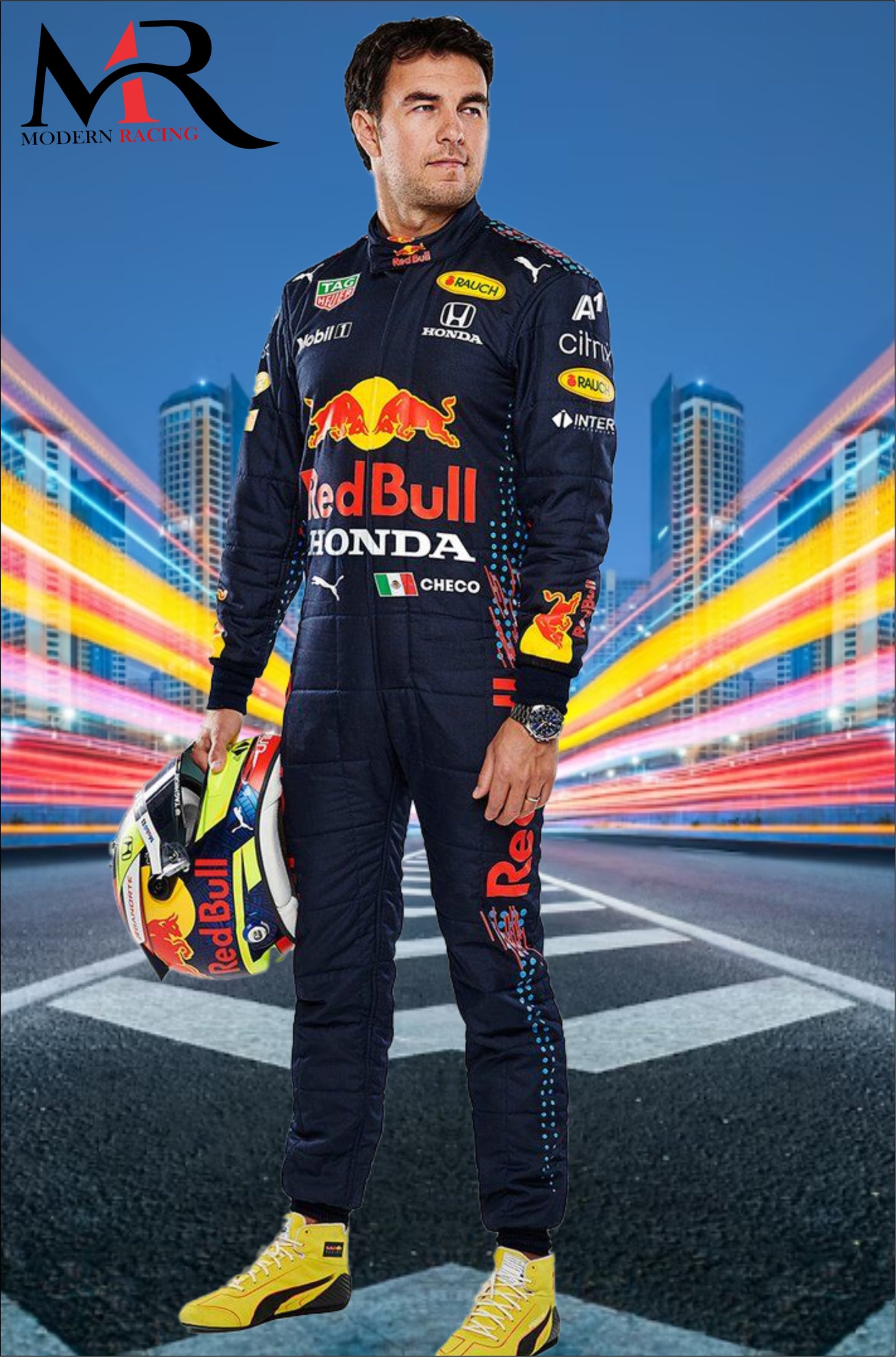 Sergio Perez RedBull 2021 F1 Race Suit