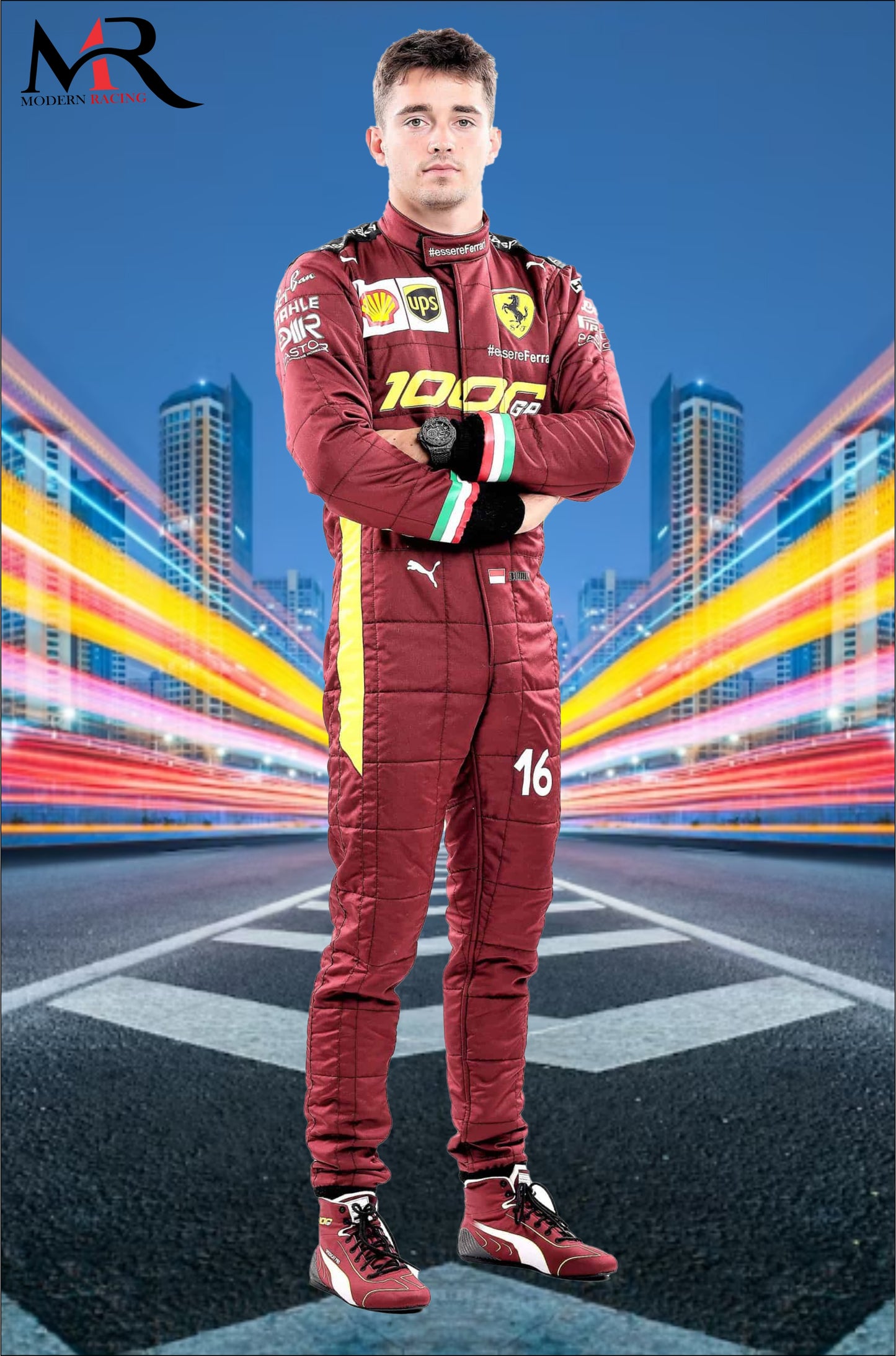 Charles Leclerc 2020 Scuderia Ferrari Race Suit