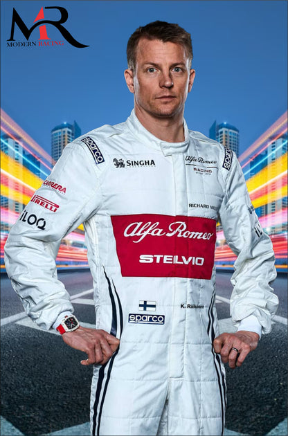 F1 Kimi Raikkonen Alfa Romeo 2019 Race Suit