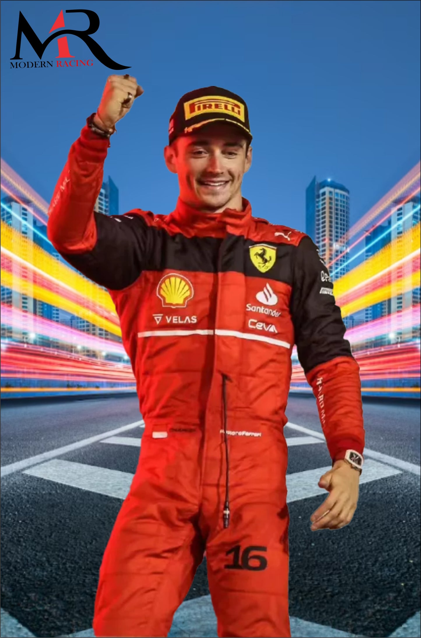 F1 Charles Leclerc 2022 Model Suit