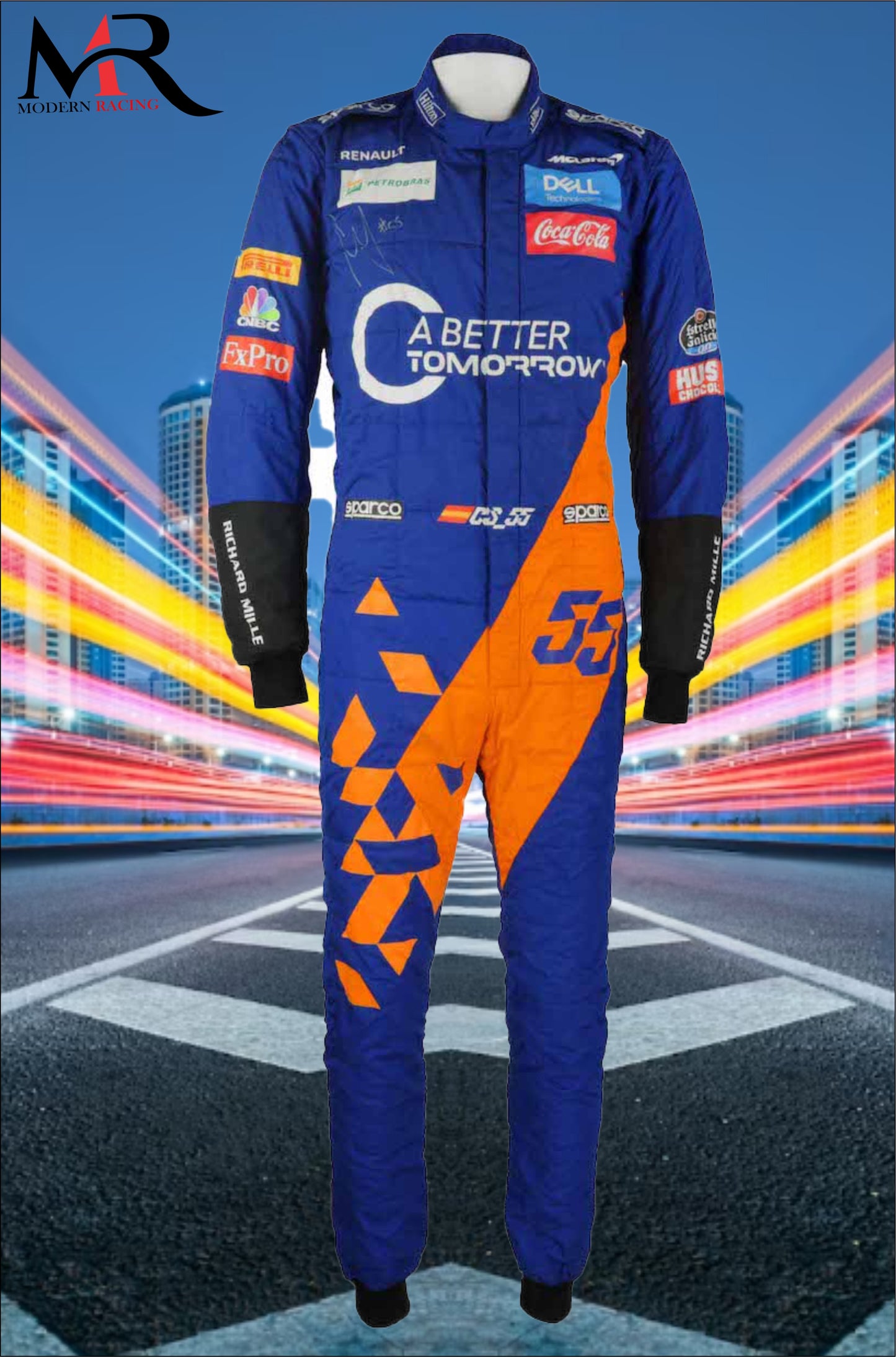 Carlos Sainz McLeran 2019 F1 Race Suit