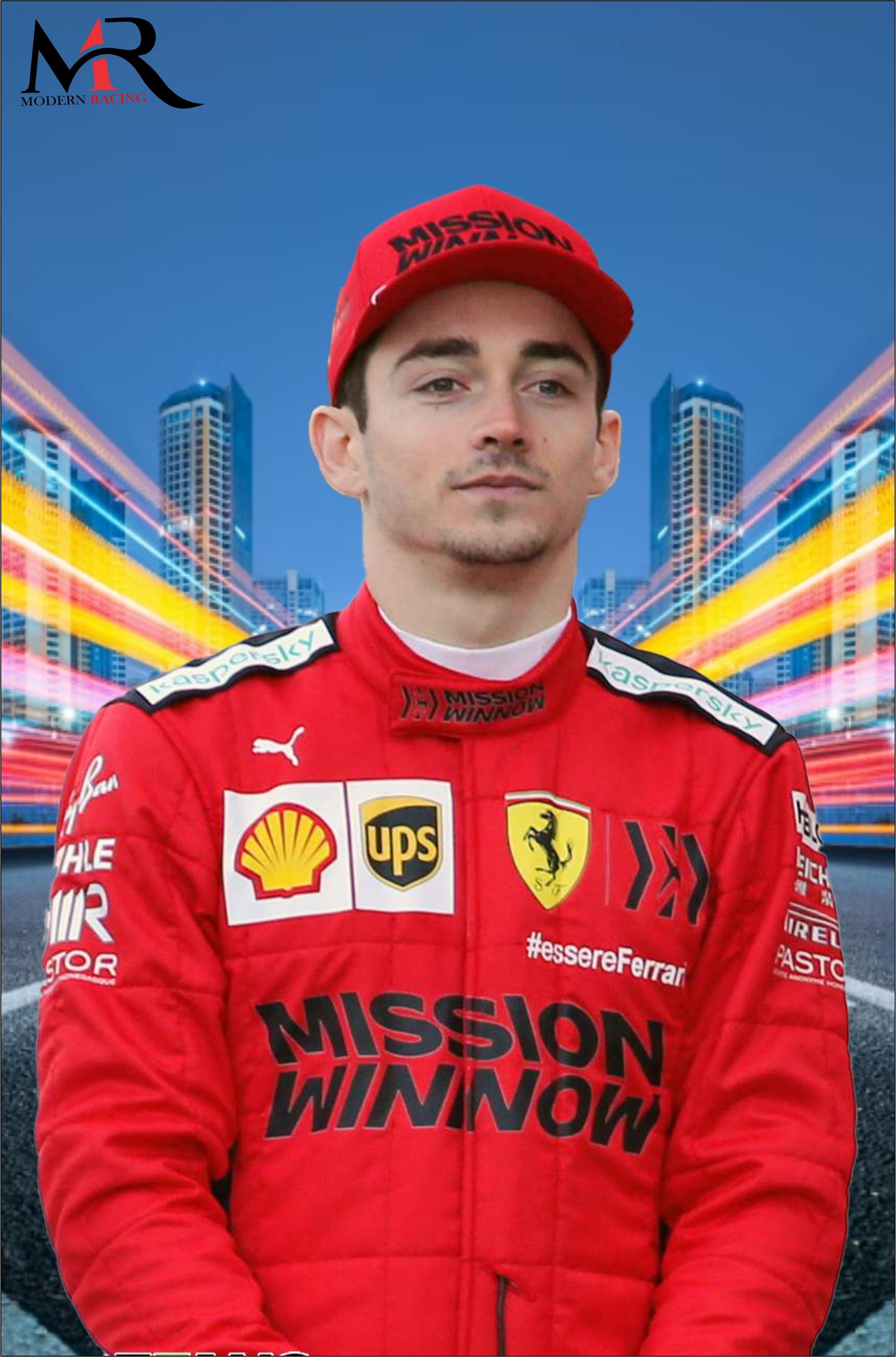 F1 Charles Leclerc 2020 Ferrari Race Suit