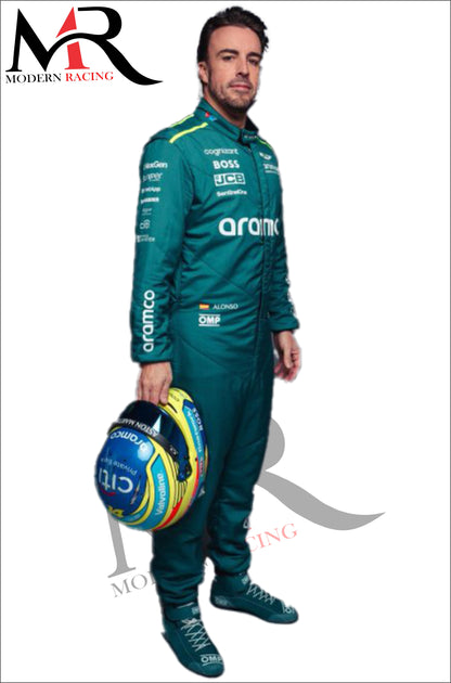 2024 Fernando Alonso Aston Martin F1 Race Suit