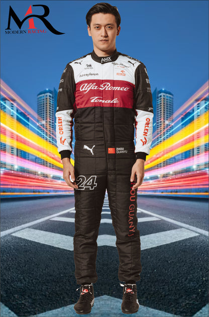 Zhou Guanyu Alfa Romeo 2022 F1 Race Suit