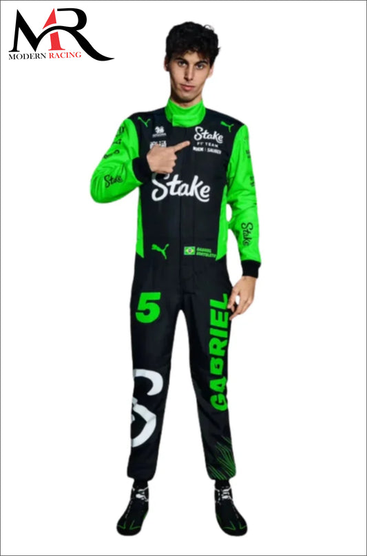 Gabriel Bortoleto Sauber Kick F1 Suit 2025