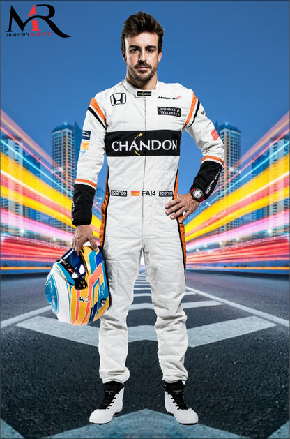 Fernando Alonso McLaren 2017 F1 Race Suit