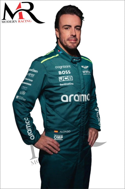 2024 Fernando Alonso Aston Martin F1 Race Suit