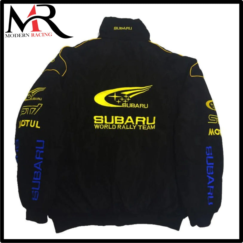 F1 VINTAGE RACING JACKET SUBARU BLACK