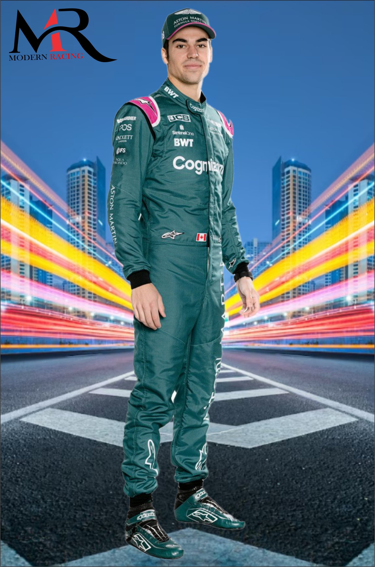 Lance Stroll 2021 F1 Race Suit