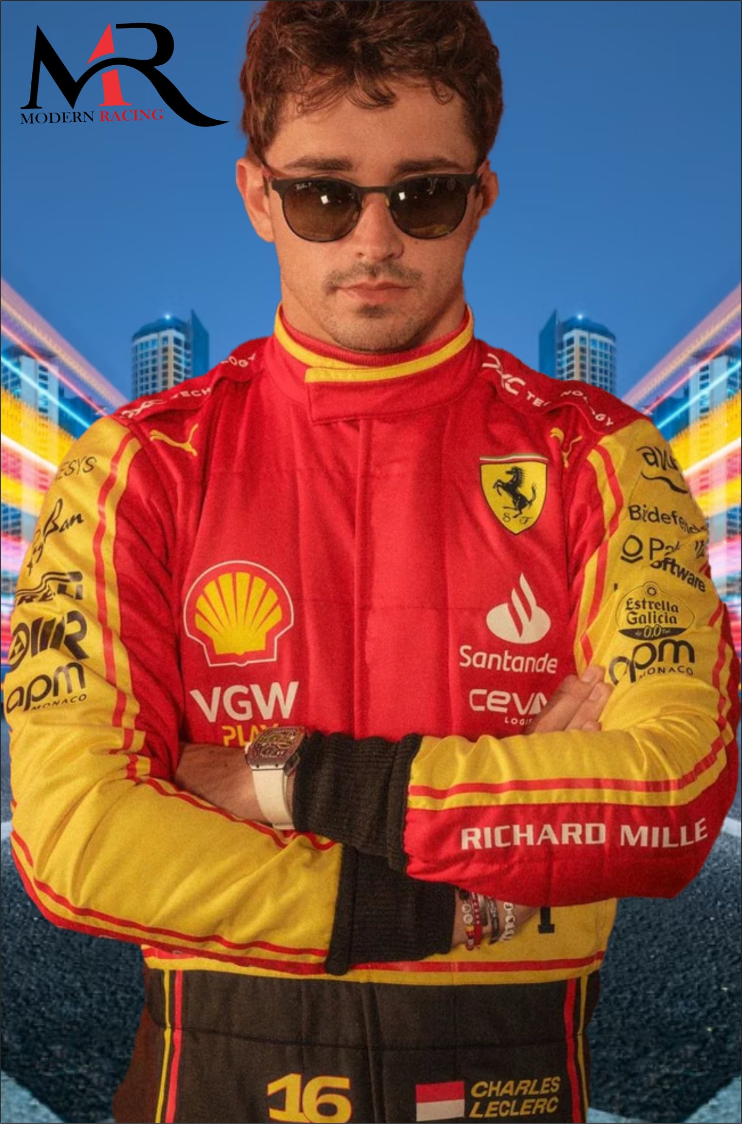 Charles Leclerc Italian GP Race Suit 2023