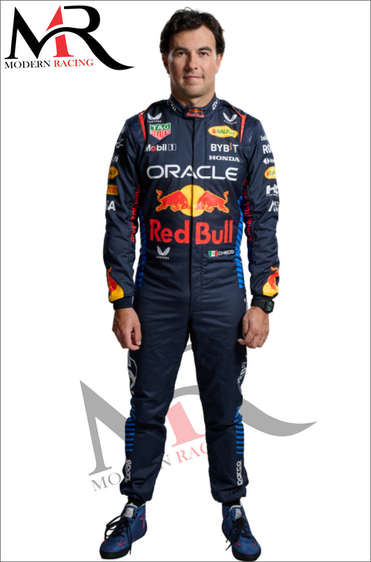 2024 Sergio Perez Red Bull F1 Race Suit Replica