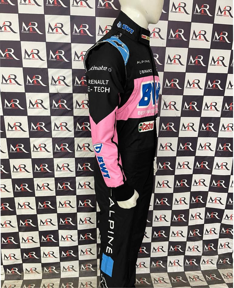 New Esteban Ocon BWT Alpine 2023 F1 Suit