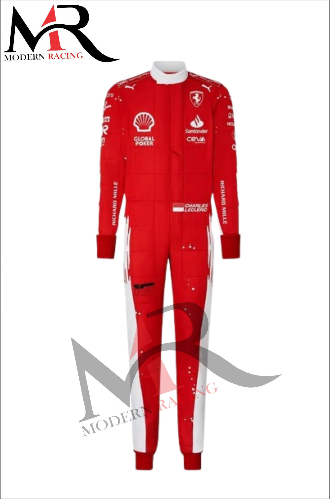 F1 Charles Leclerc 2023 Las Vegas Grand Prix Race Suit