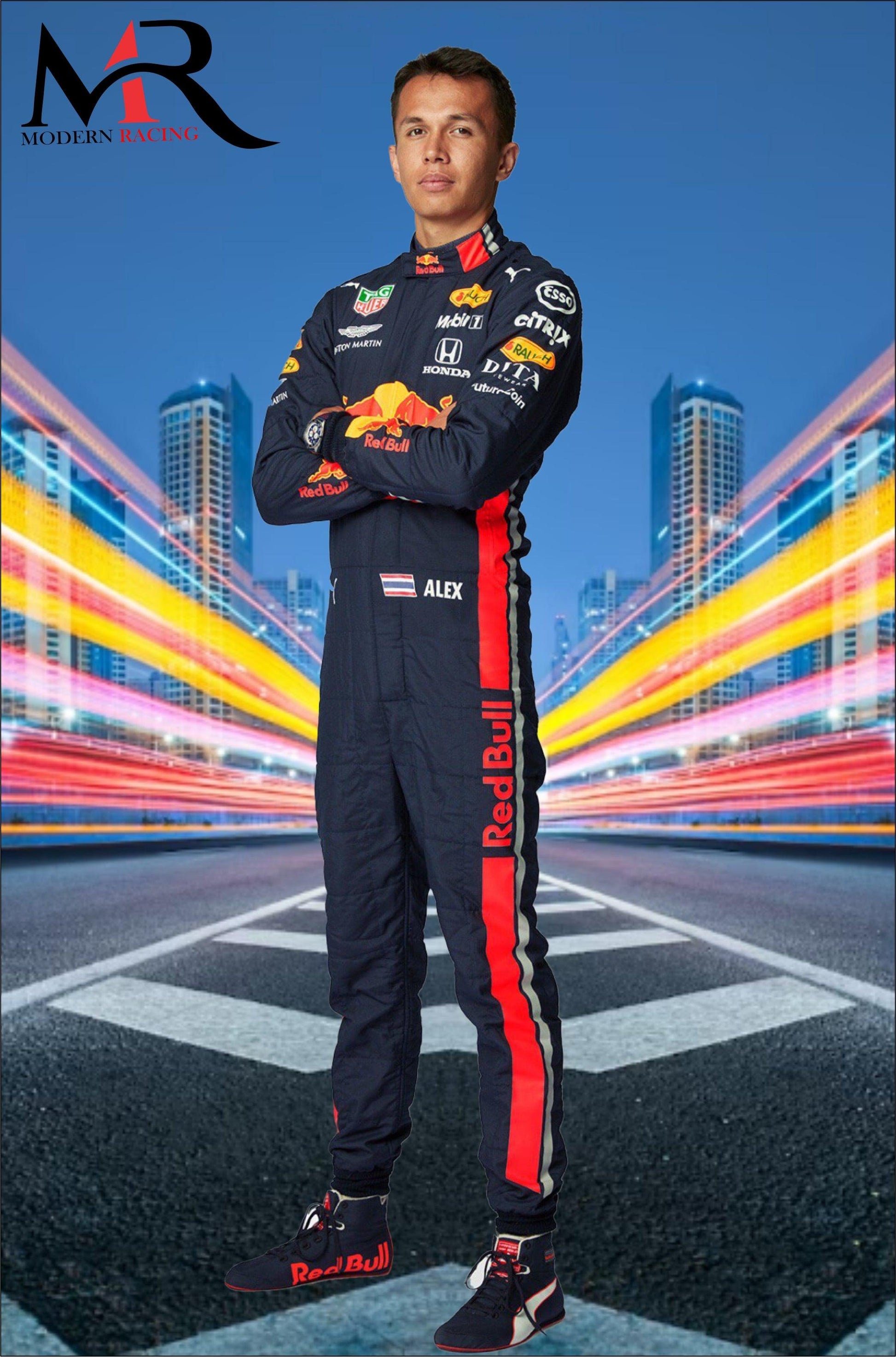 Alex Albon Redbull 2019 F1 Race Suit - Modernracing