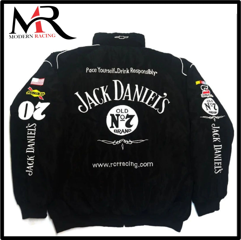 F1 NASCAR CHEVROLET JACK DANIEL'S VINTAGE RACING JACKET