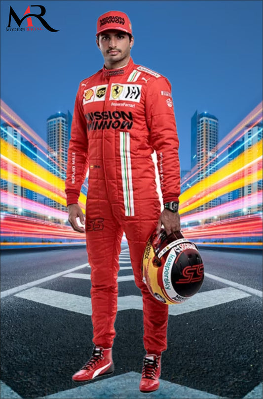 F1 Carlos Sainz 2021 Ferrari Race Suit