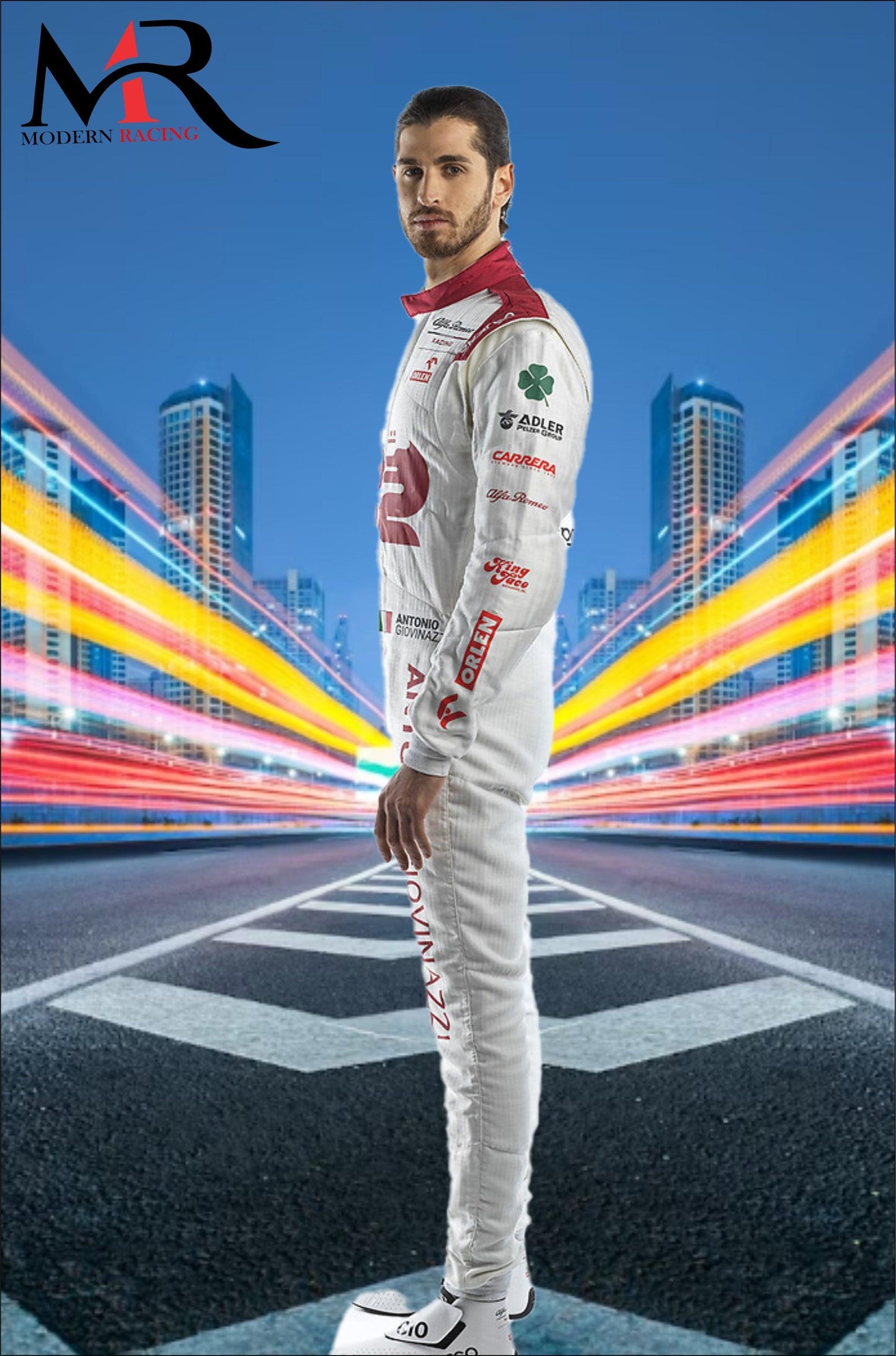 Antonio Giovinazzi Alfa Romeo 2021 F1 Race Suit - Modernracing