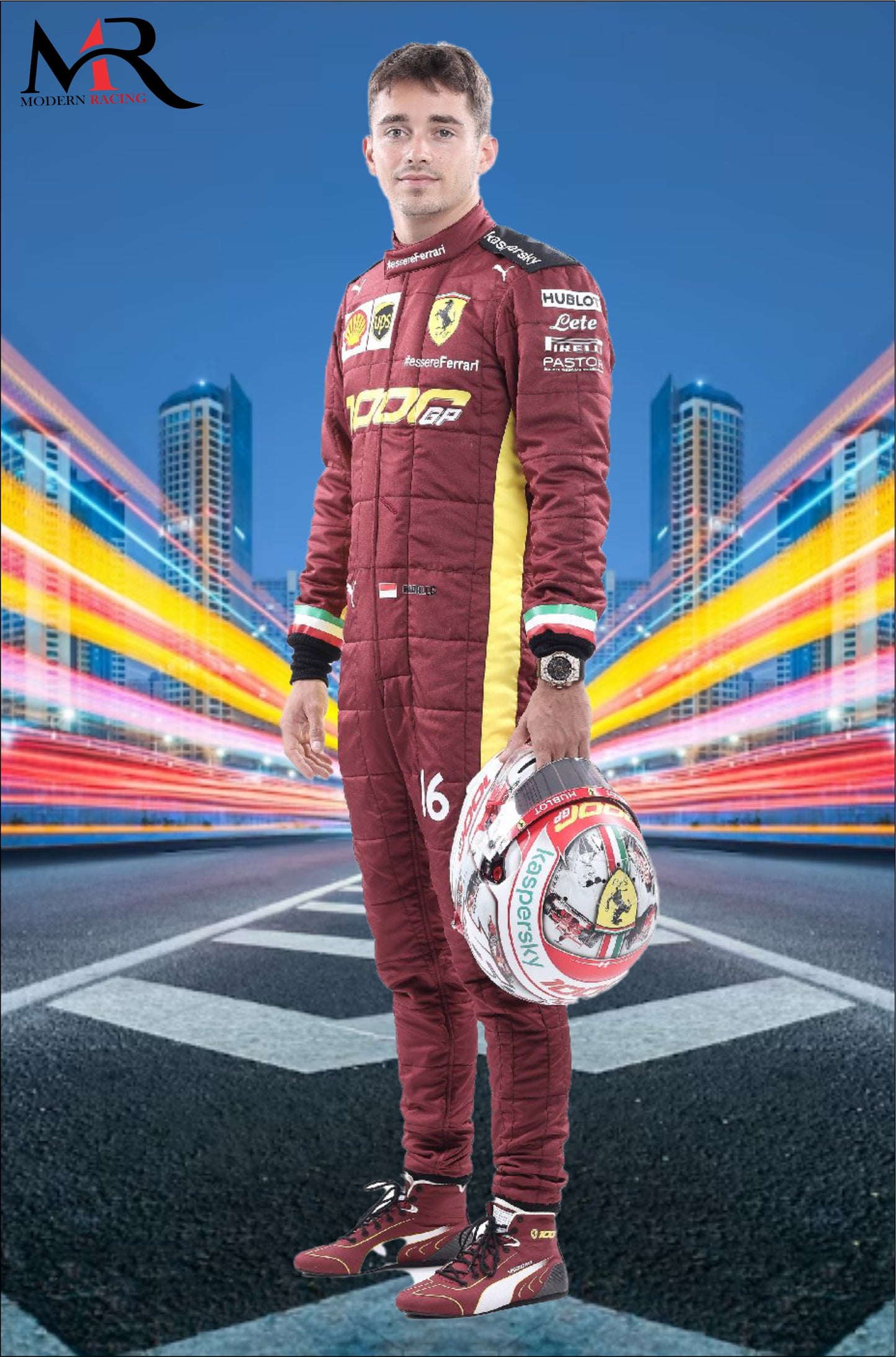 Charles Leclerc 2020 Scuderia Ferrari Race Suit