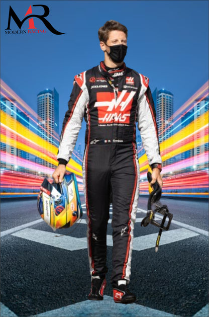 Romain Grosjean 2020 F1 Race Suit HAAS TEAM