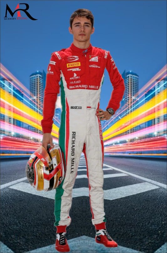 Charles Leclerc 2017 Formula 2 Race Suit