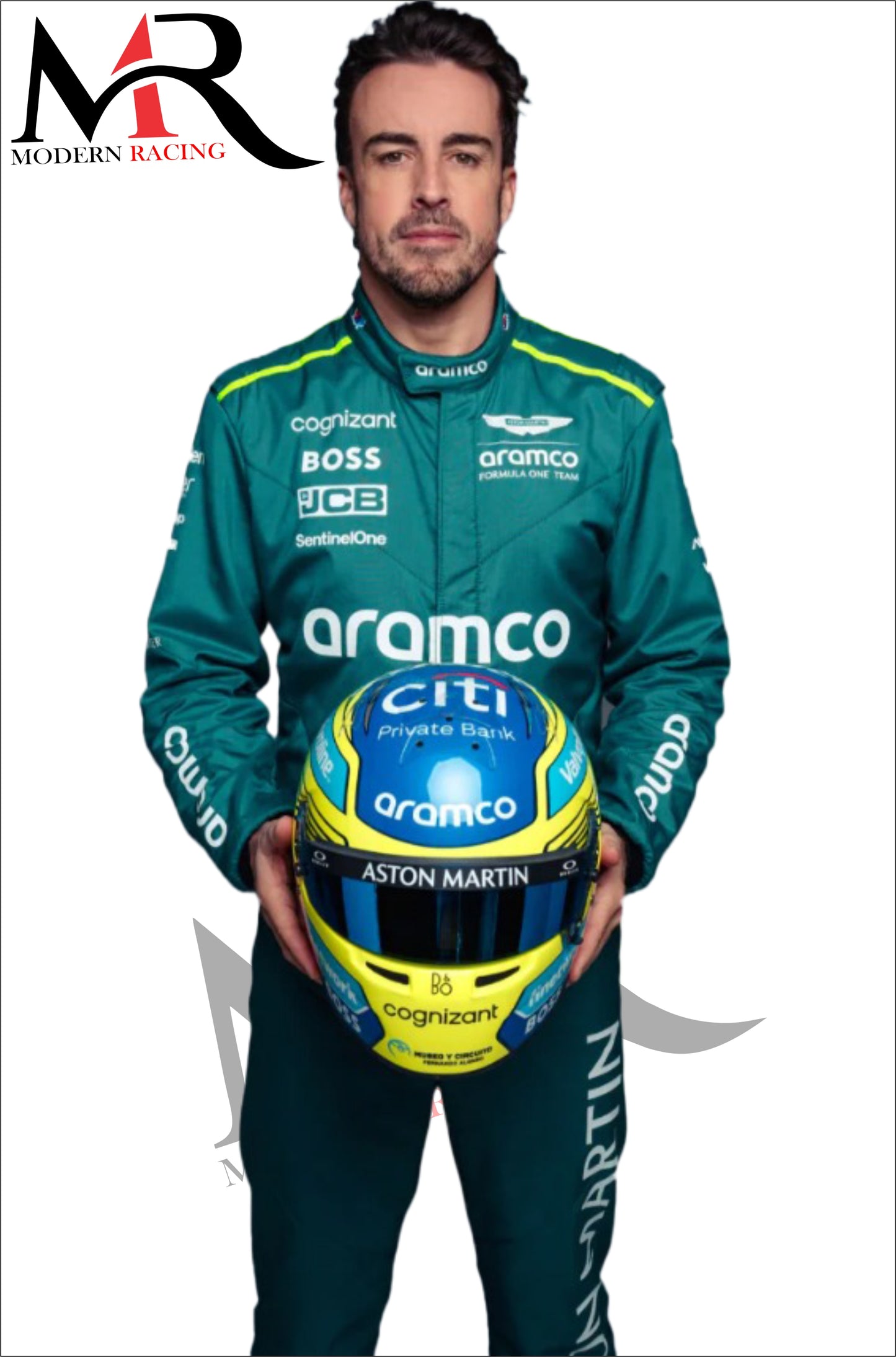 2024 Fernando Alonso Aston Martin F1 Race Suit