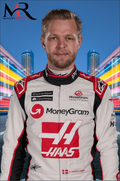 2023 Kevin Magnussen Haas Team F1 Race Suit