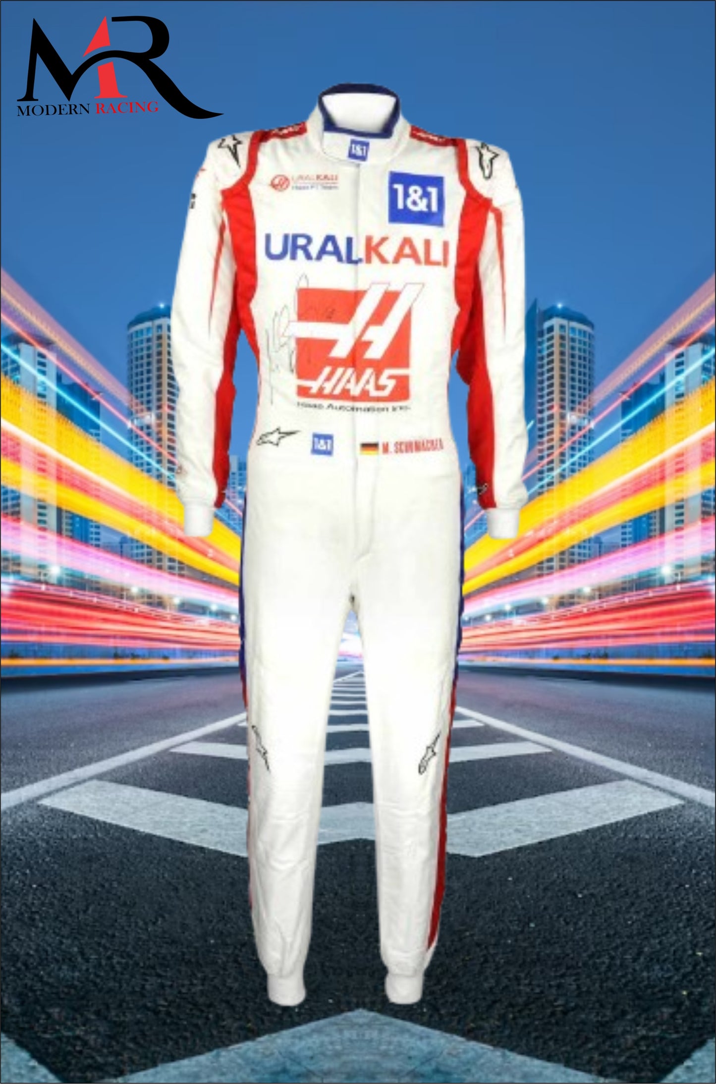 Mick Schumacher 2021 F1 Race Suit HAAS Team