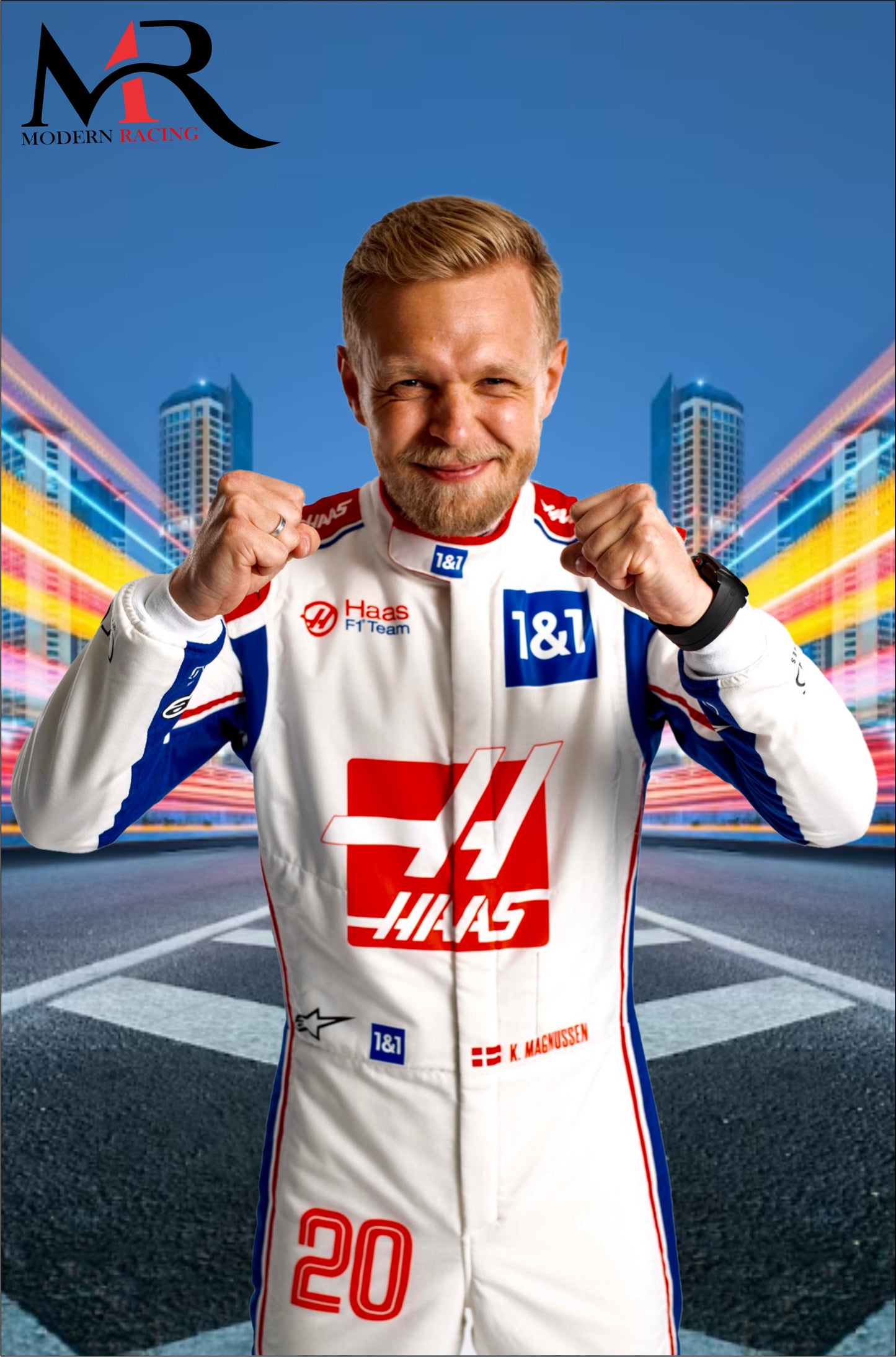 Kevin Magnussen Haas Team 2022 F1 Race Suit