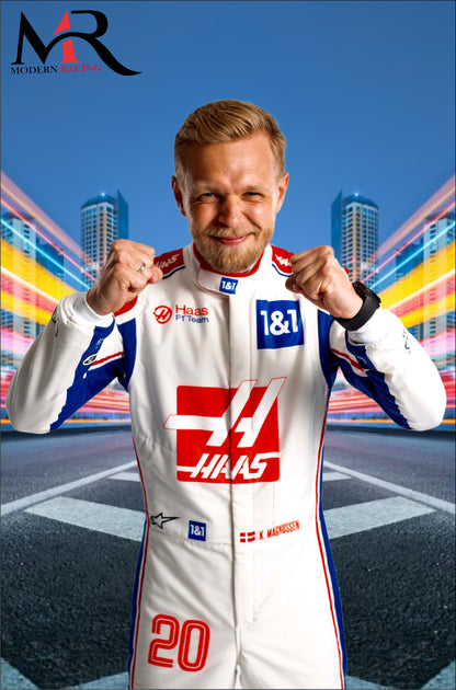 Kevin Magnussen Haas Team 2022 F1 Race Suit