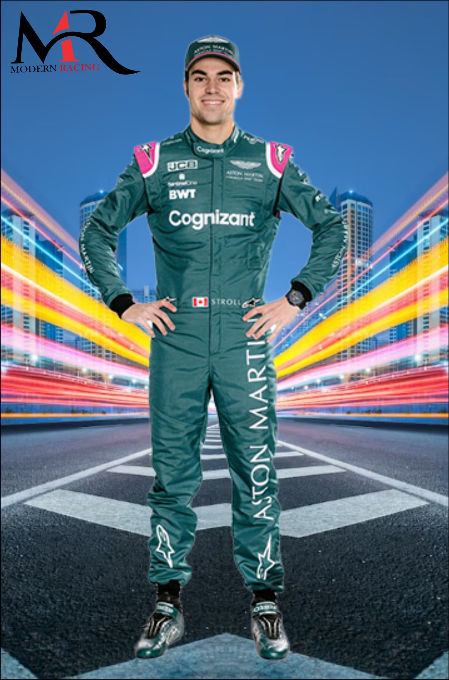 Lance Stroll 2021 F1 Race Suit