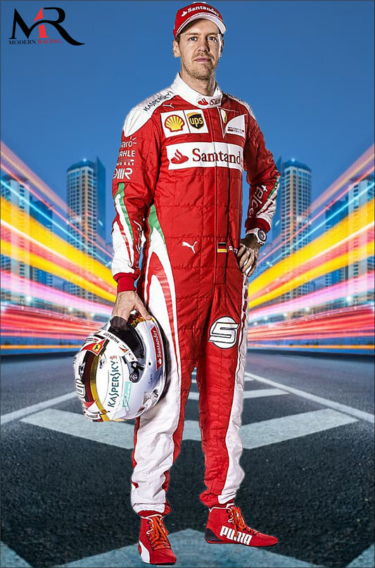 F1 Sebastian Vettel 2016 Scuderia Ferrari Race Suit