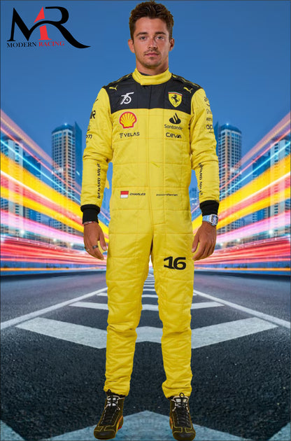 Charles Leclerc 2022 Monza F1 Ferrari Suit